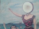 Neutral milk hotel vinyl in the aeroplane over the sea