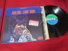 ARETHA FRANKLIN LADY SOUL SHRINK WRAP HYPE STICKER 1968 ATLANTIC 8176 STEREO NM