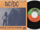 AC/DC * Rosie * 1977 Belgian 45 * Bon Scott * HEAVY METAL ACDC