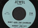 SONNY JOE IVY: Ruby And The Gambler / Please, Please Bartender 45 Rockabilly
