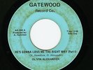DEEP SWEET SOUL OLIVIA ALEXANDER HE'S GONNA LOVE ME THE RIGHT WAY GATEWOOD 45
