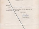 ELVIS PRESLEY 1963 hand signed vintage thank you letter to a Fan  PRICE REDUCED