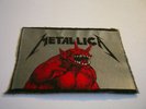METALLICA – very rare old original 80s JUMP IN THE FIRE grey Patch