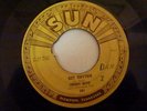 JOHNNY CASH 45 'GET RHYTHM' 'I WALK THE LINE' ORIGINAL USA SUN 1956 ROCKABILLY