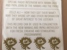 Mamas & Papas - RARE  PROMO Radio Interview 7