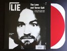 Charles Manson LIE The Love And Terror Cult LP RED Vinyl NM/NM