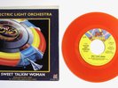 Electric Light Orchestra Sweet Talkin Woman Fire On High ORANGE NM 45 RPM Single