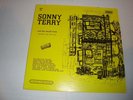 BLUES - SONNY TERRY& HIS MOUTH HARP- STINSON LP - RED VINYL- LISTEN
