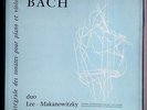 BACH violin Sonatas  MAKANOWITZKY / LEE   Rare French LUMEN  STEREO  2 LP in box