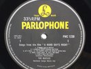 Beatles 1969 UK A Hard Day's Night MONO LP Last Yellow / Black Parlophone