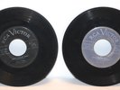 ELVIS PRESLEY MEAN WOMAN BLUES /HEARTBREAK HOTEL  2 rare MADE IN CANADA 45's