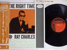 RAY CHARLES RIGHT TIME ATLANTIC P-6184A Japan OBI PROMO MONO VINYL LP