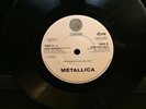 METALLICA -ENTER SANDMAN White VERTIGO SWIRL PROMO 7