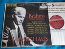 WILHELM BACKHAUS / Brahms Piano Recital / LONDON FFSS WB BB CS 6021