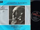 Great Instrumentalists #9 JOSEPH SZIGETI Walter Goehr EGON PETRI LP HMV HQM1127