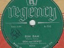 1958 ROCK 'N ROLL 78 : DON AND DEWEY ON REGENCY CANADA R-735