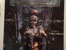 IRON MAIDEN - THE X FACTOR - ORIGINAL EMI UK PRESSING - CLEAR VINYL - VG / VG-