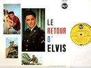 ELVIS PRESLEY le retour d'elvis (reissue) LP EX+/EX+ 430.324 rock 'n' roll