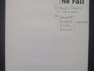 The Fall - Totale's Turn (It's now or never) Live  LP 1980 Rough Trade A1/B1