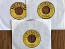 Carl Perkins 45 RPM Sun Record Lot, Blue Suede Shoes, Your True Love +