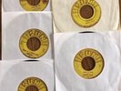 Johnny Cash 45 RPM Sun Record Lot, I Walk the LIne, Ballad of a Teenage Queen +