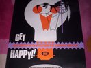 ELVIS COSTELLO POSTER   GET HAPPY. Orig 1980 UK Promo. Punk. NM.