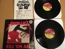 METALLICA - KILL EM ALL -2x LP VINYL 1983 - GATEFOLD - 45 rpm  LABEL: MFN 7DM