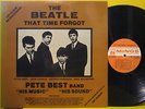THE BEATLES That Time Forgot w/ Pete Best UNIQUE GREEK ORIGINAL 1st PRESS LP