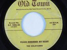 Doo Wop R&B 45 SOLATAIRES Please Remember My Heart OLD TOWN HEAR