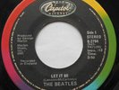 THE BEATLES Let it be / You know my name CANADA 1983 CAPITOL Reissue RAINBOW 45