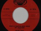 Blues 45 - Cousin Leroy - Will A Match Box Hold My Clothes - Ember - mp3