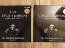 HMV ASD317-18 - Liszt - A Faust Symphony - Orpheus - Sir Thomas BEECHAM - RARE