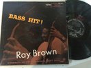 RAY BROWN - bass hit - VERVE 8022 DEEP GROOVE