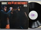 THE CHET BAKER QUINTET - SMOKIN' - UK 1ST PRESS 1967 TRANSATLANTIC PR 7449 - EX