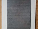 Richard Wagner. Originale Noten-Druckplatte d. Partitur Meistersinger, 1862