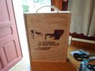 COFFRET DE 3  VINS CUVEE JOHNNY HALLYDAY TERRE D'AUMES AVEC 2 CADEAUX