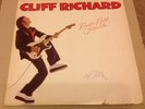 CLIFF RICHARD  - SIGNED ROCK N ROLL JUVENILE  LP SLEEVE  -  AUTHENTIC UACC
