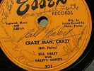 BILL HALEY & THE COMETS - Rare AUTOGRAPHED ESSEX 78 - Crazy Man, Crazy