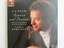 Bach Sonaten Und Partiten Itzhak Perlman 2LP EMI Digital box Violin NM