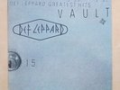DEF LEPPARD Vault Greatest Hits 1980-1995 Orig double vinyl LP with inners 1995