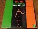 Ruth Brown Lp Miss Rhythm EX- 1959 MONO Atlantic 8026 Beautiful Cover