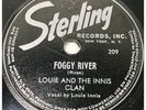 LOUIE & THE INNIS CLAN 1947 hillbilly bop rocker STERLING 209 mega-rare 78 HEAR