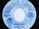 Rockabilly 45 CHARLIE RICH Midnite Blues PHILLIPS promo HEAR