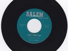 CROSSOVER SOUL 45RPM - THE V. WAGERS ON SALEM - RARE   BEAUTIFUL COPY