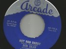 ROCKABILLY -  BOB DEAN -  HOT ROD DADDY   -HEAR BOTH  -1963 ARCADE