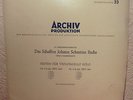 ENRICO MAINARDI  BACH  SUITES FOR CELLO SOLO NO.3 & NO.4  ARCHIV 14044 APM ED1
