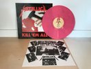 METALLICA - KILL 'EM ALL -PINK COLORED 180G VINYL LP WITH LYRIC INSERT, LIKE NEW