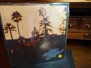 EAGLES HOTEL CALIFORNIA ORIGINAL LP WITH POSTER 1976 First Press NM RARE