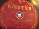 COUNTRY CLIFF CARLISLE Champion 15969 Down in Jail on my Knees/Memphis V++