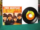 BEATLES 1965 ORIGINAL WE CAN WORK IT OUT/DAY TRIPPER 45 PIC SLV+RECORD VG++/VG